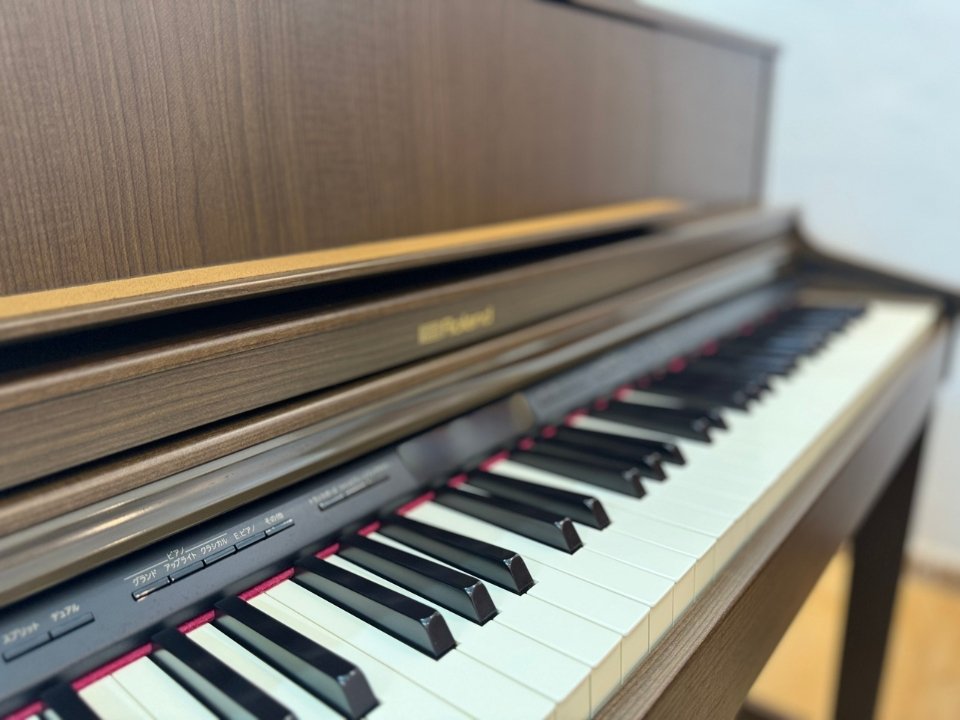 Cận cảnh ROLAND LX-7 BW tại Piano House